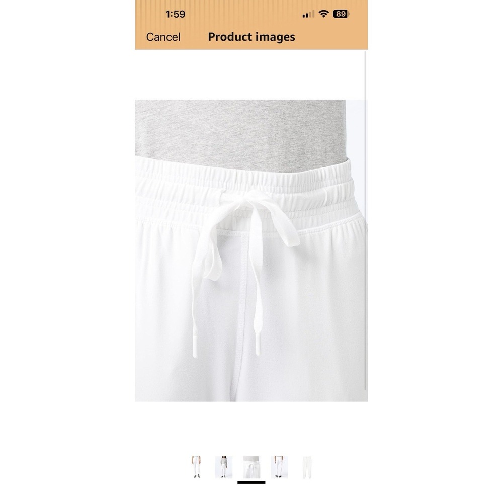Essentials Brushed Tech Stretch Jogger Pant Gym Workout Comfortable Sz XS NWT #B - Picture 2 of 11